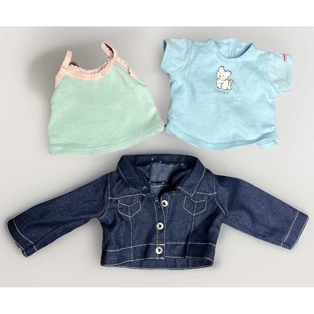 American Girl Today Doll Coconut's Best Friend Jeans Jacket And Top, Incl Tank